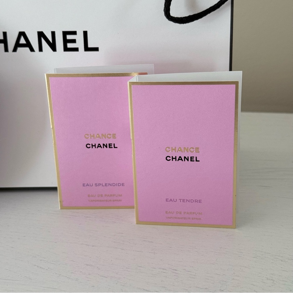 Chanel Chance Purple Limited Edition Pouch Set - Picture 6 of 7